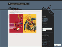 Tablet Screenshot of alissononi.wordpress.com