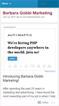 Mobile Screenshot of barbaragobbi.wordpress.com