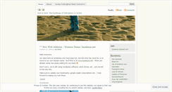 Desktop Screenshot of kazakaza.wordpress.com