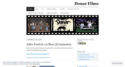 Desktop Screenshot of donarfilms.wordpress.com