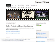 Tablet Screenshot of donarfilms.wordpress.com