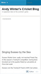 Mobile Screenshot of andywinter.wordpress.com