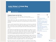 Tablet Screenshot of andywinter.wordpress.com
