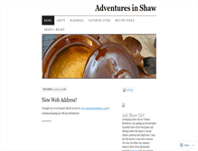 Tablet Screenshot of adventuresinshaw.wordpress.com