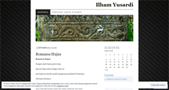 Desktop Screenshot of ilhamyusardi.wordpress.com