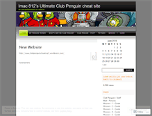 Tablet Screenshot of freecheats4clubpenguin.wordpress.com