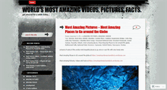 Desktop Screenshot of amazingvideospicturesfacts.wordpress.com