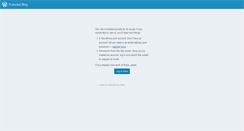Desktop Screenshot of bernardlgregory.wordpress.com