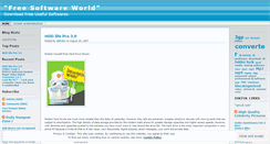 Desktop Screenshot of freesoftwares2download.wordpress.com