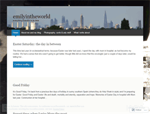 Tablet Screenshot of emilyintheworld.wordpress.com