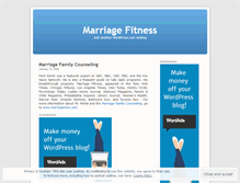 Tablet Screenshot of marriagemax.wordpress.com