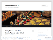Tablet Screenshot of dispatcherdadof4.wordpress.com