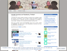Tablet Screenshot of ibuddymania.wordpress.com