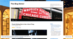 Desktop Screenshot of blogstinks.wordpress.com
