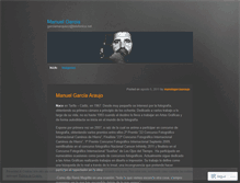 Tablet Screenshot of manologarciaaraujo.wordpress.com