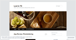 Desktop Screenshot of lostintx.wordpress.com
