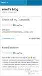 Mobile Screenshot of emefpram.wordpress.com