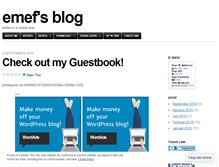 Tablet Screenshot of emefpram.wordpress.com