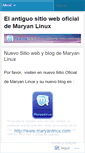 Mobile Screenshot of maryanlinuxes.wordpress.com