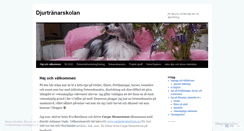Desktop Screenshot of djurtranarskolan.wordpress.com