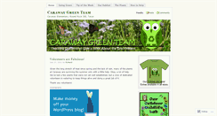 Desktop Screenshot of carawaygreenteam.wordpress.com