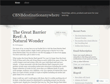 Tablet Screenshot of cbnbaggage.wordpress.com