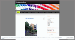Desktop Screenshot of epidem130509.wordpress.com