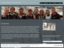 Tablet Screenshot of glasgowyachtingworlds.wordpress.com