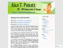 Tablet Screenshot of alanpickett.wordpress.com