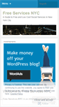 Mobile Screenshot of freeservicesnyc.wordpress.com