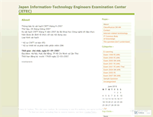 Tablet Screenshot of examination.wordpress.com