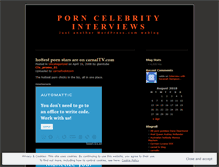 Tablet Screenshot of porncelebrities.wordpress.com