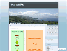 Tablet Screenshot of bparraga.wordpress.com