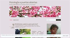 Desktop Screenshot of paulinasalles.wordpress.com