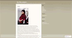 Desktop Screenshot of kayrhie.wordpress.com