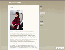 Tablet Screenshot of kayrhie.wordpress.com