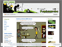 Tablet Screenshot of fumbarumba.wordpress.com