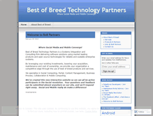 Tablet Screenshot of bobpartners.wordpress.com