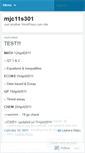 Mobile Screenshot of mjc11s301.wordpress.com