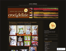 Tablet Screenshot of crociedelizie.wordpress.com