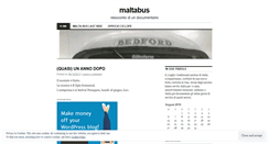 Desktop Screenshot of maltabus.wordpress.com