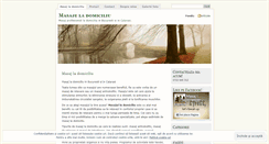 Desktop Screenshot of masajeladomiciliu.wordpress.com