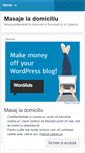 Mobile Screenshot of masajeladomiciliu.wordpress.com