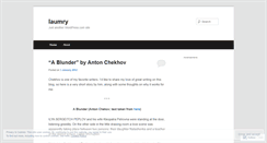 Desktop Screenshot of laumry.wordpress.com