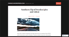 Desktop Screenshot of chrisco.wordpress.com