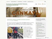 Tablet Screenshot of cankayahaber.wordpress.com