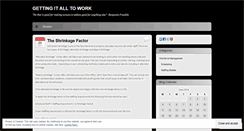 Desktop Screenshot of ericvbrandt.wordpress.com