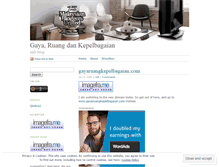 Tablet Screenshot of gayaruangkepelbagaian.wordpress.com