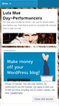 Mobile Screenshot of lulamaeday.wordpress.com