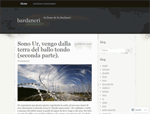 Tablet Screenshot of bardaneri.wordpress.com